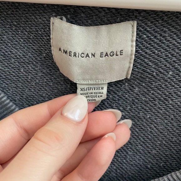 Extra Small Grey American Eagle Sweater - Picture 2 of 3